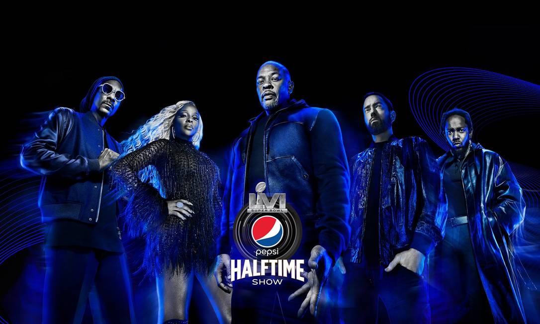 Show do intervalo do Super Bowl terá Dr. Dre, Eminem e Kendrick Lamar