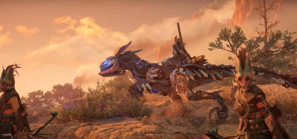 Novo trailer de Horizon: Forbidden West apresenta as diversas máquinas