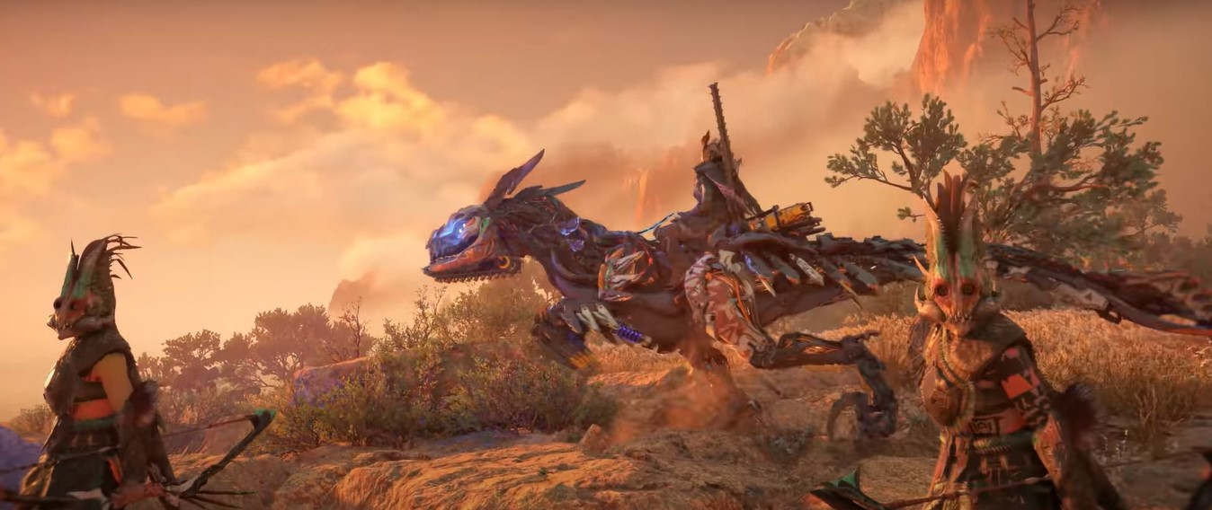 Novo trailer de Horizon: Forbidden West apresenta as diversas máquinas