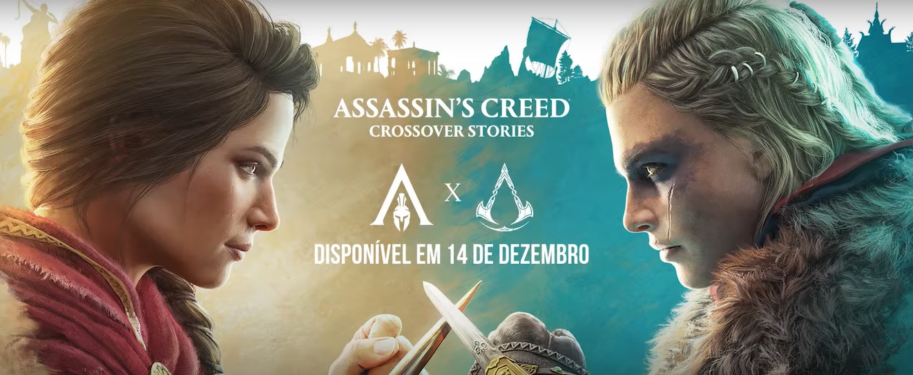 Ubisoft anuncia crossover de Assassin’s Creed Valhalla e Odyssey