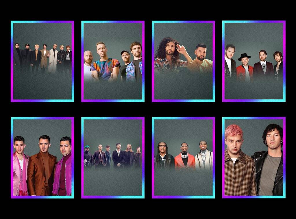 2021 People's Choice Awards, PCAs, Group, Nominees