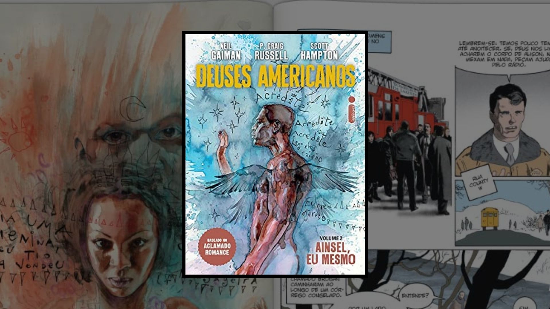 Ler é Bom, Vai! Deuses Americanos: Ainsel, Eu Mesmo - Volume 2