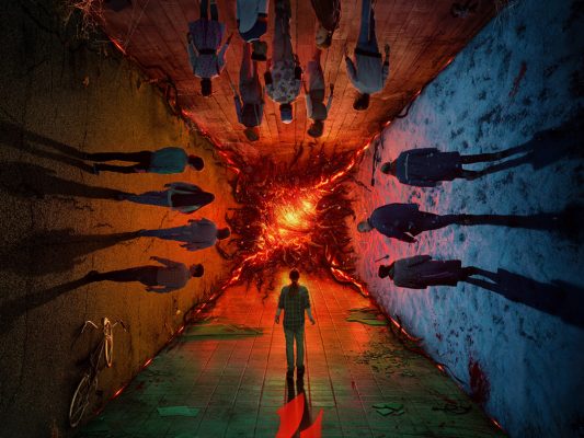 Cartaz da quarta temporada de Stranger Things