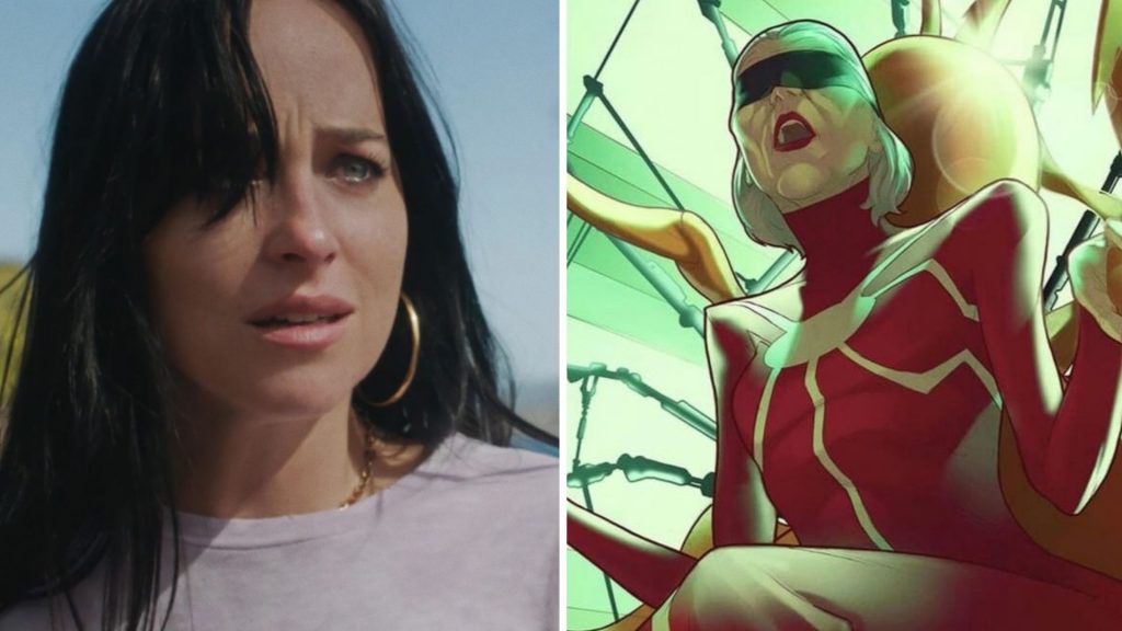 Dakota Johnson será a Madame Teia em filme da Sony