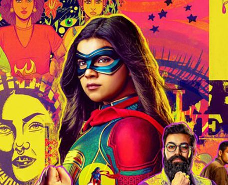 Kamala Khan destaca o pôster colorido da série Ms. Marvel