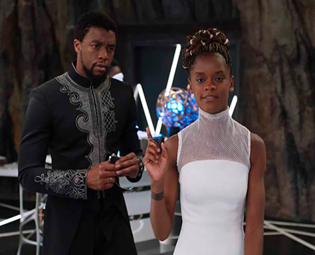 Letitia Wright diz que Pantera Negra 2 vai honrar Chadwick Boseman
