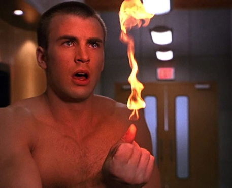 Chris Evans “adoraria” voltar a Marvel como Tocha Humana