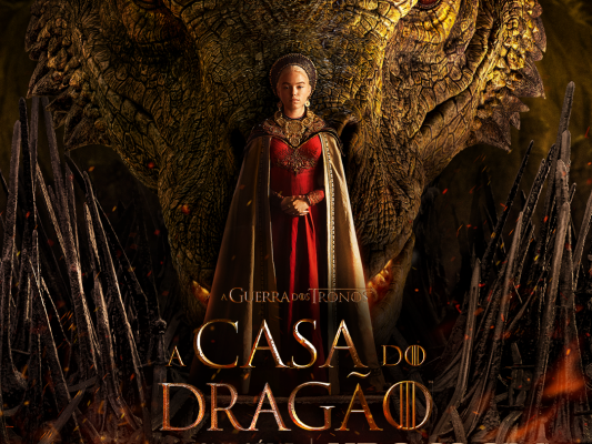 A Casa do Dragão ganha novo cartaz que destaca Rhaenyra Targaryen