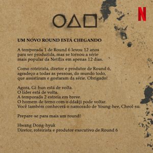 Round 6 | Segunda temporada é oficializada pela Netflix