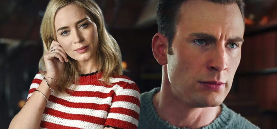 Chris Evans e Emily Blunt em Pain Hustlers da Netflix