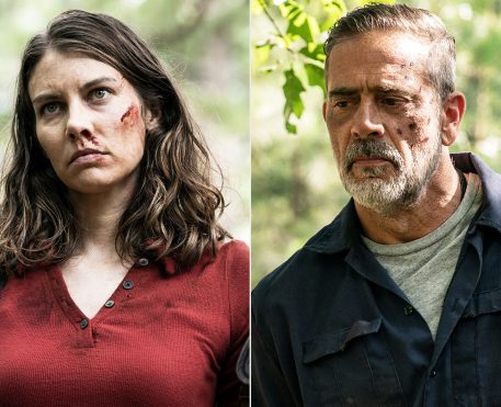 Lauren Cohan and Jeffrey Dean Morgan The Walking Dead