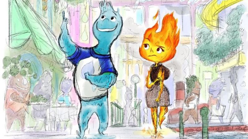 Veja cenas de 'Elementos', novo filme da Pixar - 20/06/2023 - Ilustrada -  Fotografia - Folha de S.Paulo