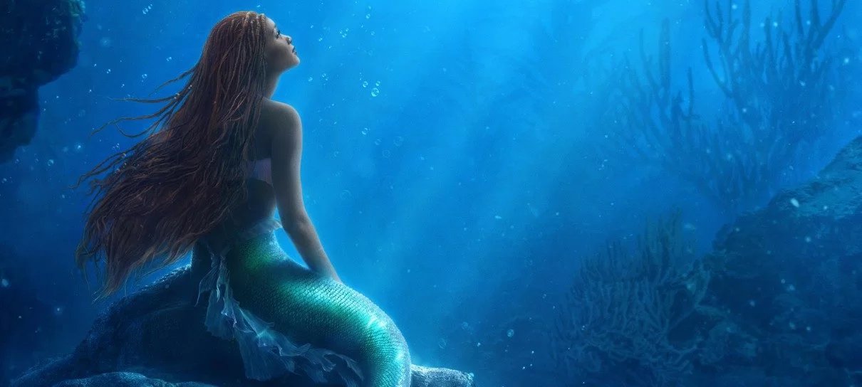 Ariel é destaque no primeiro cartaz do live-action A Pequena Sereia