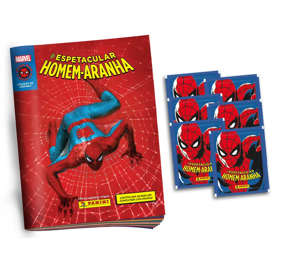 Panini celebra 60 anos de Homem-Aranha com álbum comemorativo