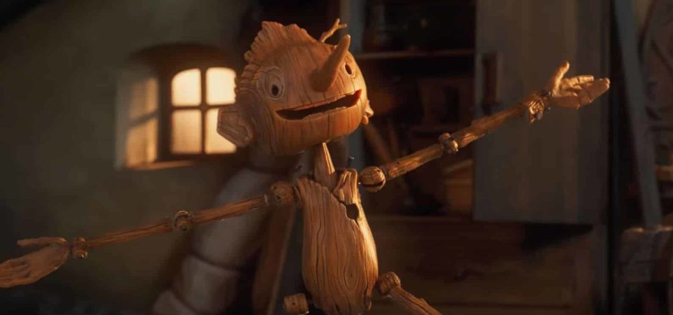 Pinóquio por Guillermo del Toro