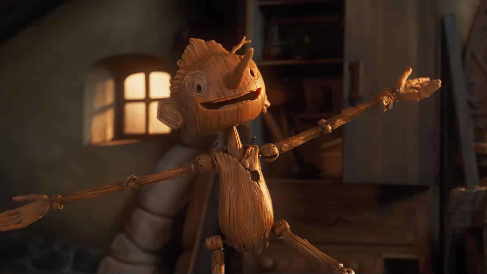 Pinóquio por Guillermo del Toro