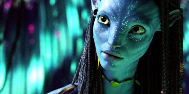 Zoe Saldaña em Avatar 2