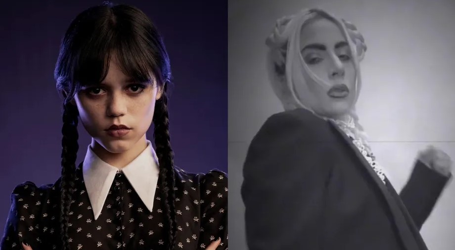 Wandinha e Lady Gaga