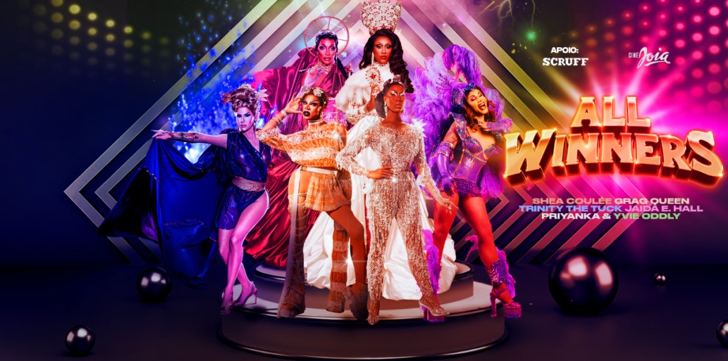 All Winners - Espetáculo com drags de RuPauls Drag Race