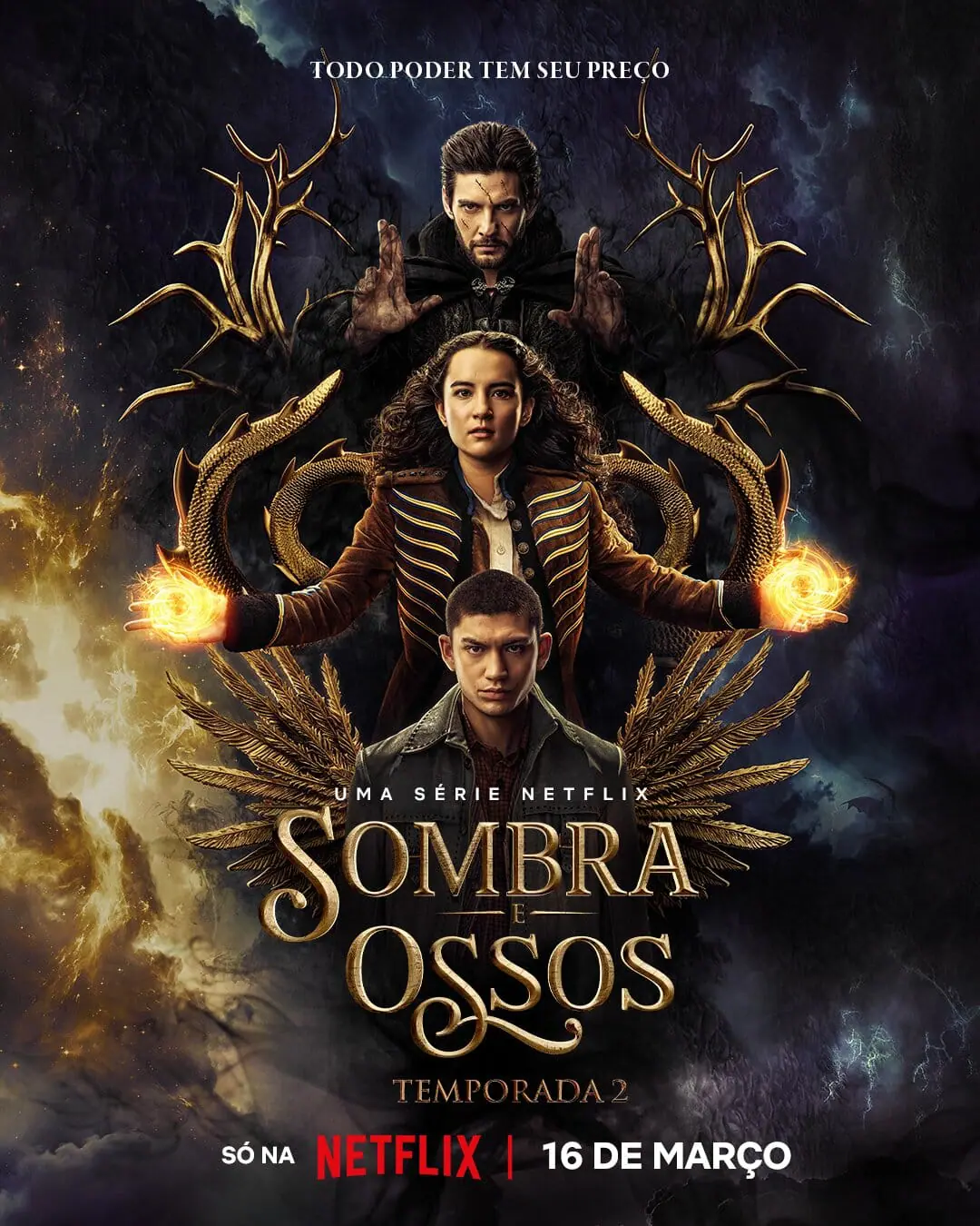 Poster promocional Sombra e Ossos.