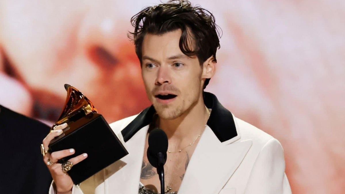 Harry Styles leva prêmio de álbum do ano no Grammy 2023