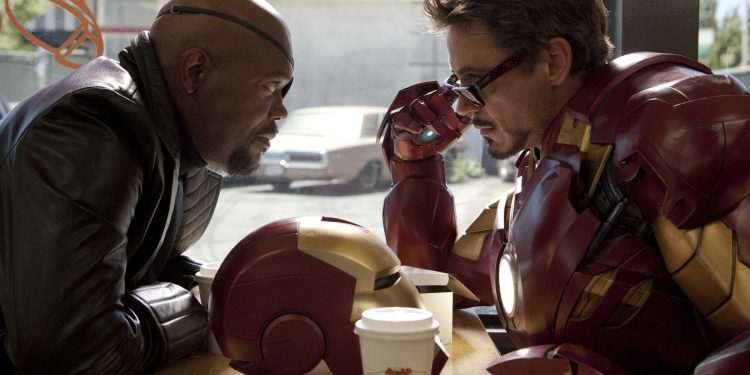 Nick Fury e Tony Stark 