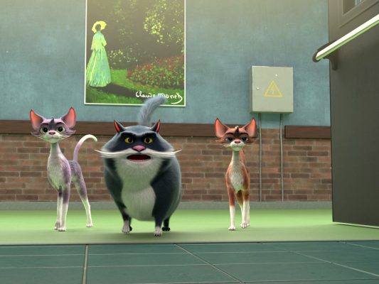 Gatos no Museu