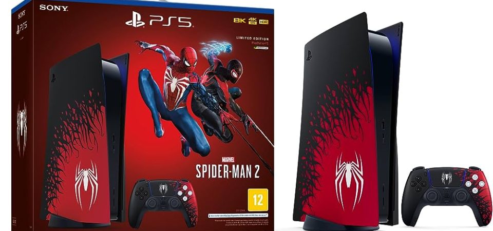 Dia do Gamer | PS5 do Homem-Aranha e mais itens em promoção na Amazon