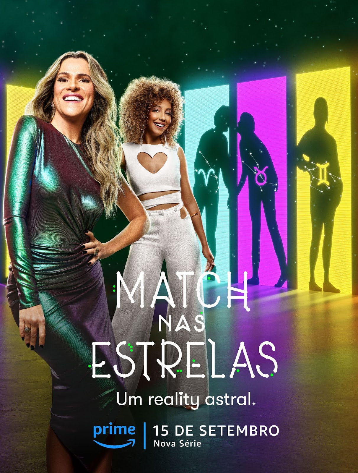 Prime Video Divulga Data de Estreia e Cartaz Oficial de Match nas Estrelas,