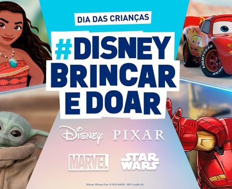 Disney lança campanha Brincar e Doar para o Dia das Crianças