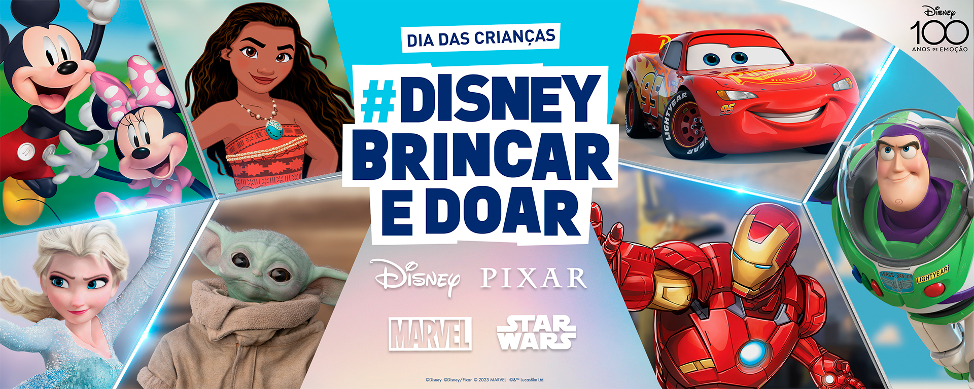 Disney lança campanha Brincar e Doar para o Dia das Crianças