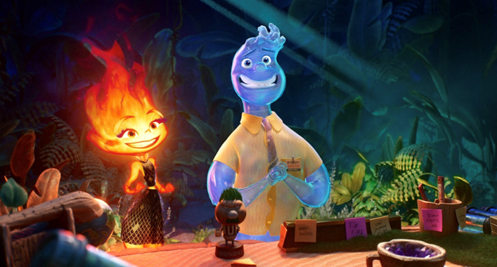 Momento Pixar Elementos