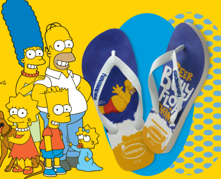 Havaianas I Conheça novas estampas inspiradas nos Simpsons