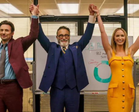 Máfia da Dor | Chris Evans e Emily Blunt são destaque em novo trailer