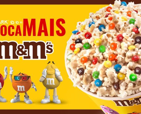 Cinemark e MARS lançam exclusiva Pipoca Mais M&M’S
