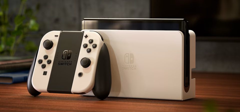 Console Nintendo Switch OLED - Branco oferta de Black Friday