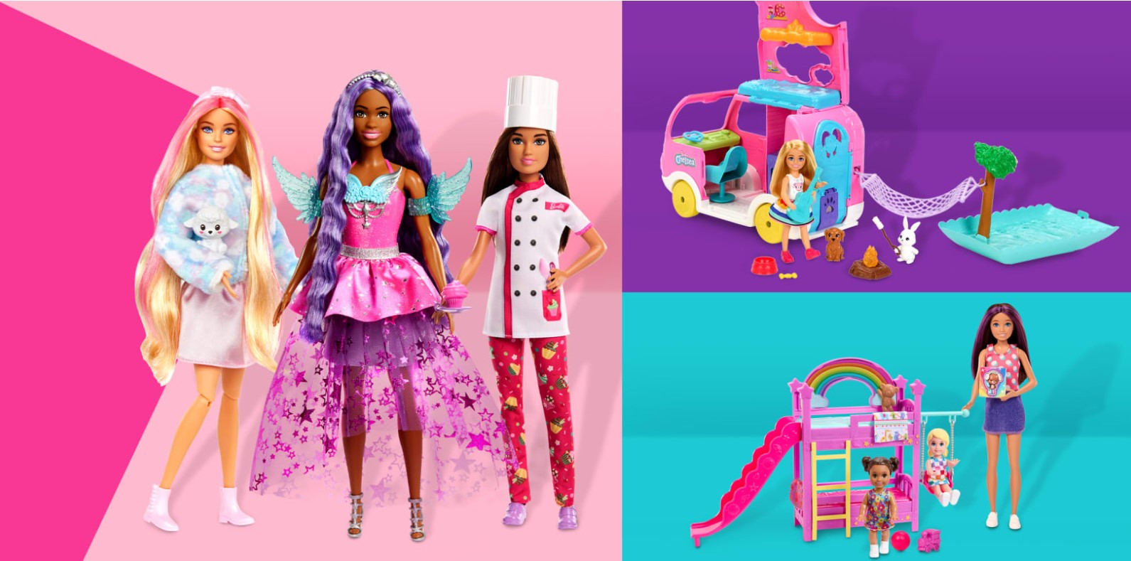 CCXP23 | Mattel levará espaços dedicados a Barbie, Hot Wheels e He-Man e os Mestres do Universo