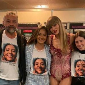 Taylor Swift encontra família de Ana Clara antes do último show no Brasil