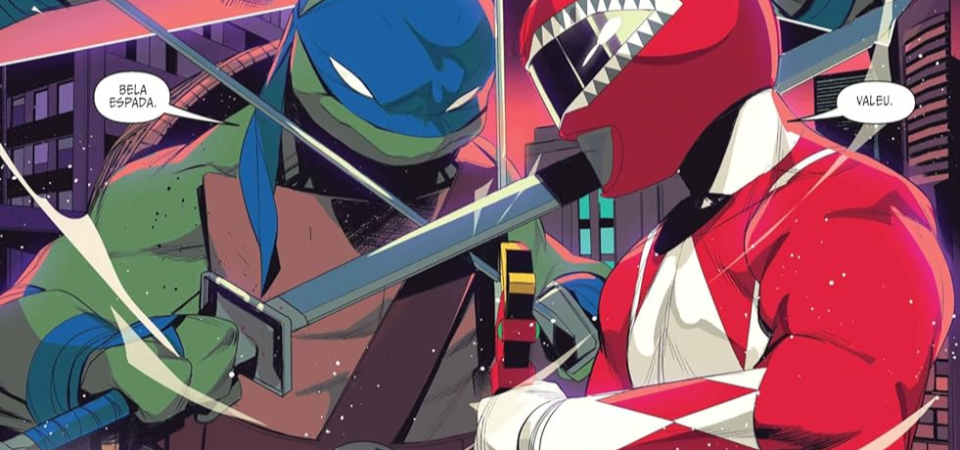 Power Rangers e Tartarugas Ninja Vol. 01 já está em pré-venda