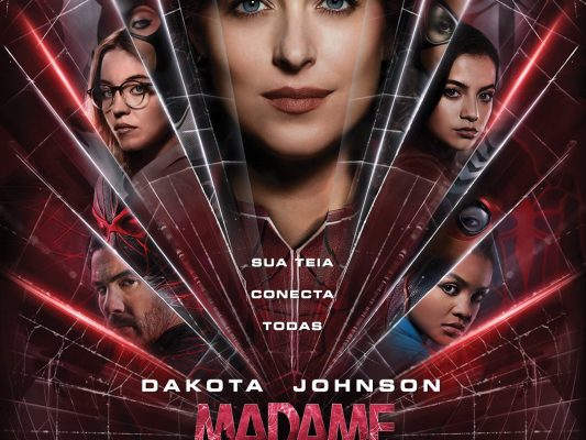 Com Dakota Johnson, Madame Teia ganha primeiro cartaz