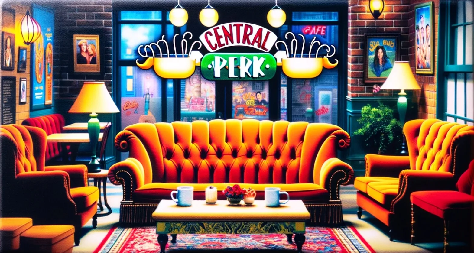 Friends Central Perk - Especial Friends 30 anos