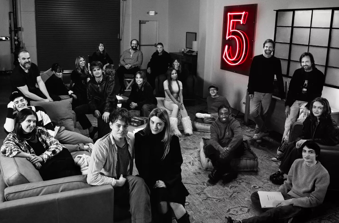 Elenco de Stranger Things 5ª temporada reunidos