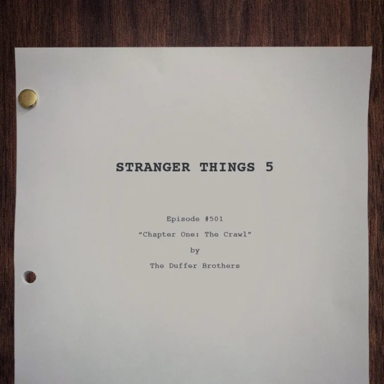 Título do episódio de Stranger Things