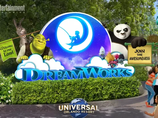 Universal Orlando Resort | Shrek está de volta em prévia das novas atrações da DreamWorks Land