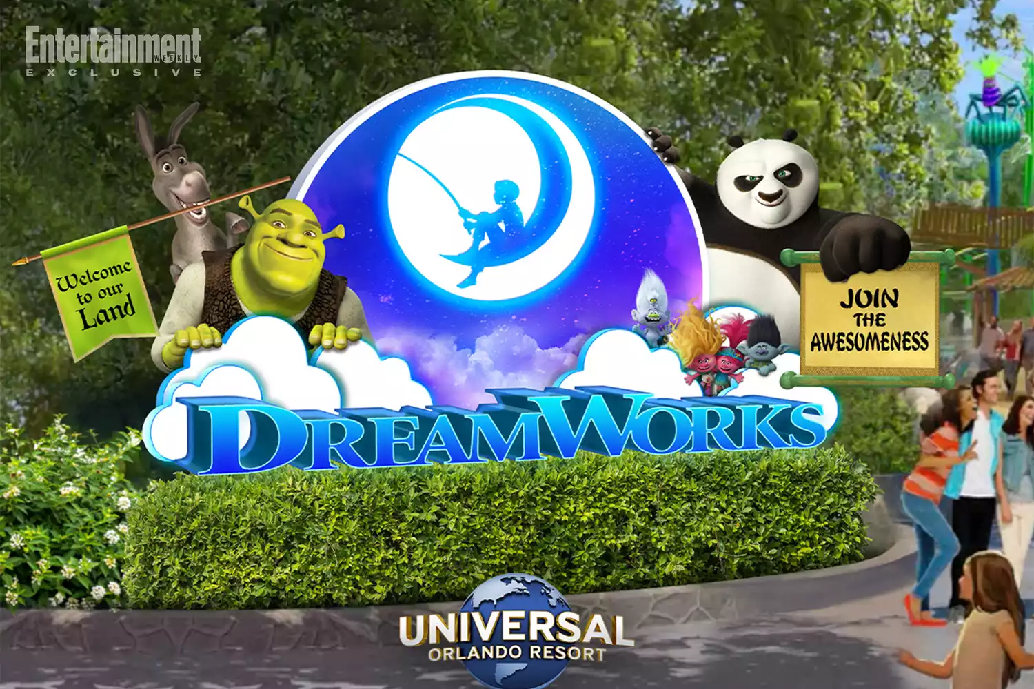 Universal Orlando Resort | Shrek está de volta em prévia das novas atrações da DreamWorks Land