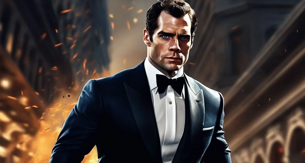 Henry Cavill como James Bond