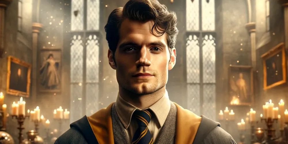 Henry Cavill em Harry Potter