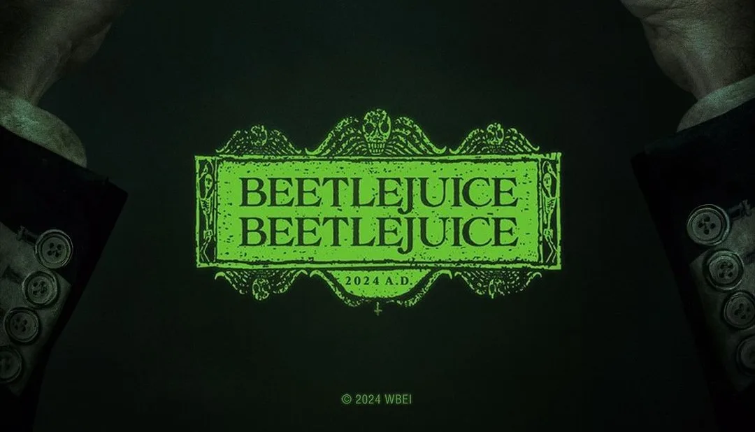 Poster de Beetlejuice 2 com Jenna Ortega