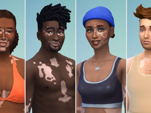 The Sims 4 - atualização Vitiligo