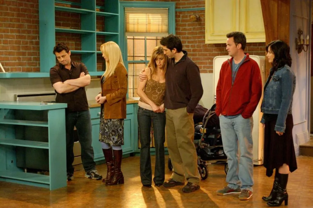 Cena final de Friends